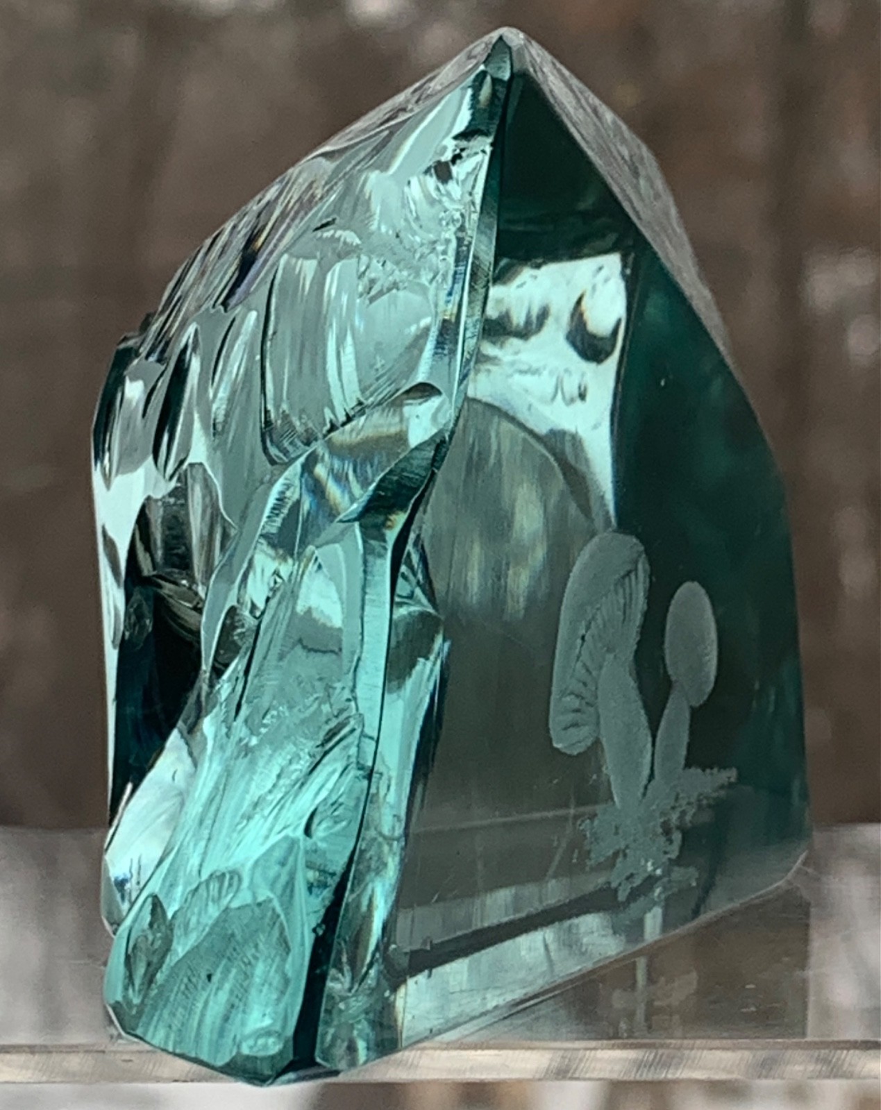 Hovmantorp Sweden “Iceberg” sculpture signed by Rune Strand and Lars Börnesson!