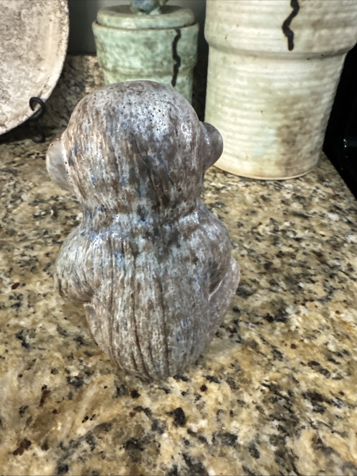 Peter’s Pottery Nutmeg Monkey Rare