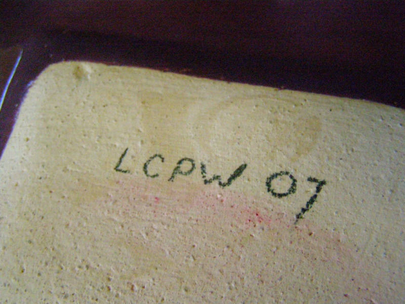 Handmade Ash Tray ~ Signed ~ Las Cruces Pottery Works