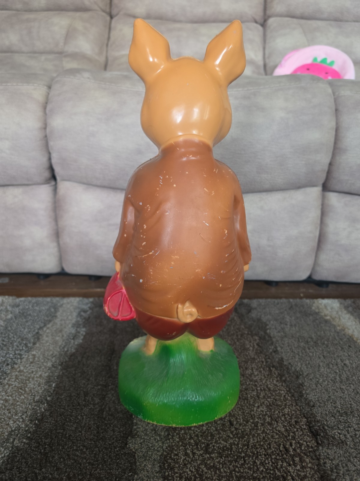 Vintage 1960s Beswick Beatrix Potter Pigling Bland Figure Blow Mold Plastic