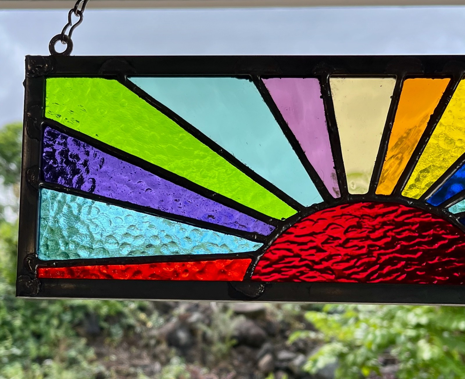 stained glass panel window