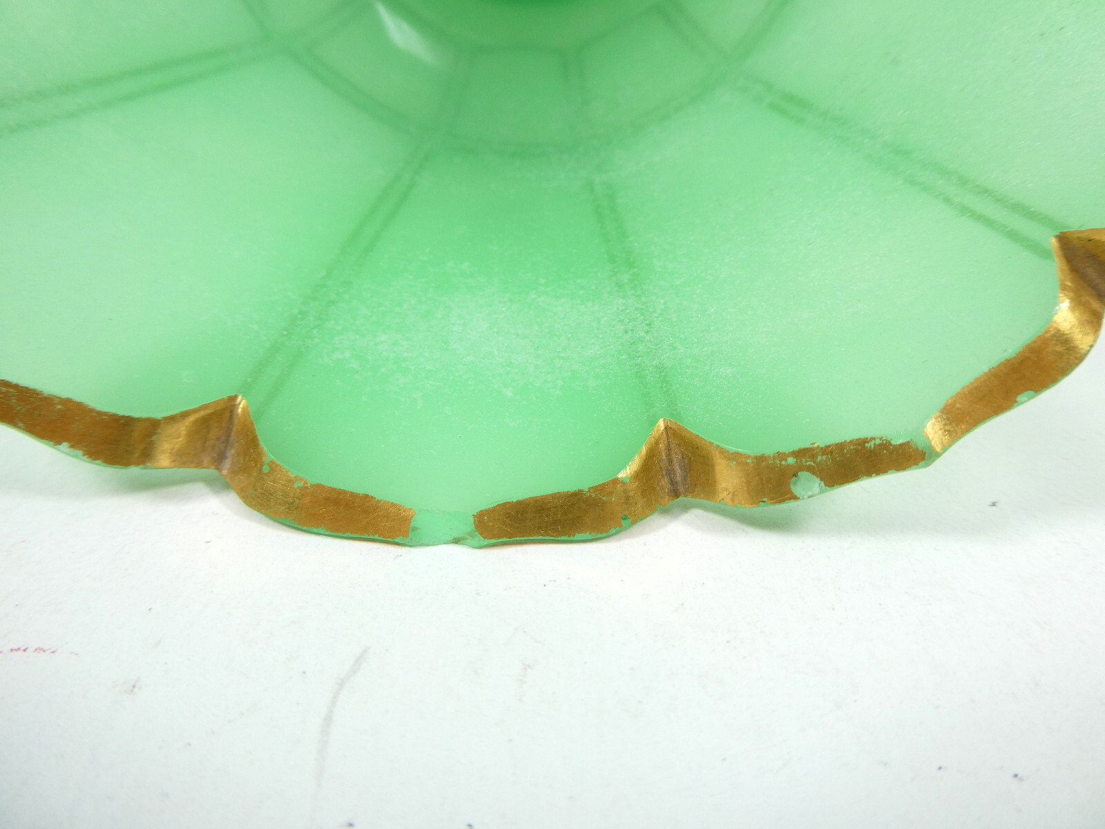 Opal Glass Uranium Glass Bowl 19th Century Opaline