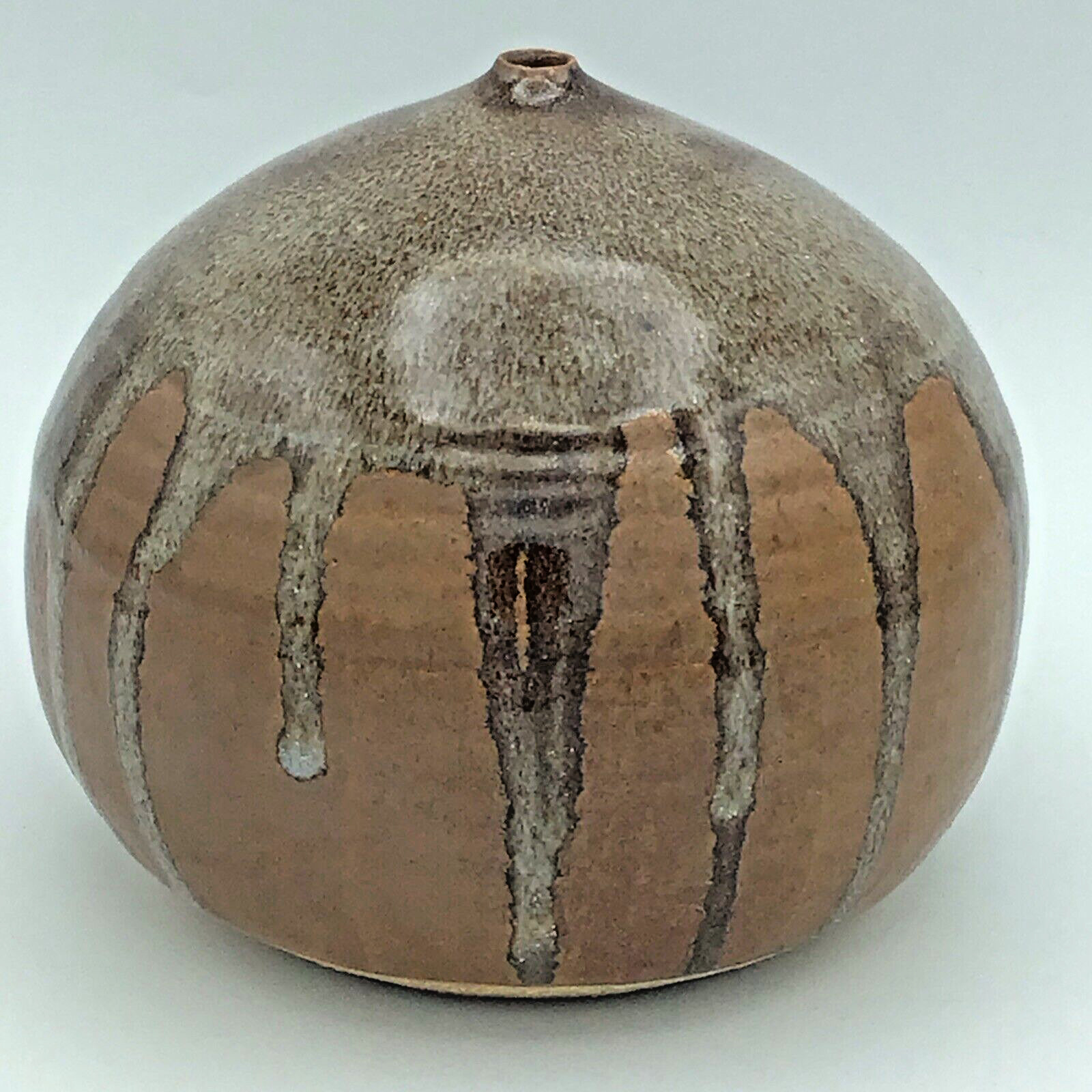 Weed Pot VASE Earthenware MCM 1970s DESIGNER Studio Art Pottery GERALD PATRICK