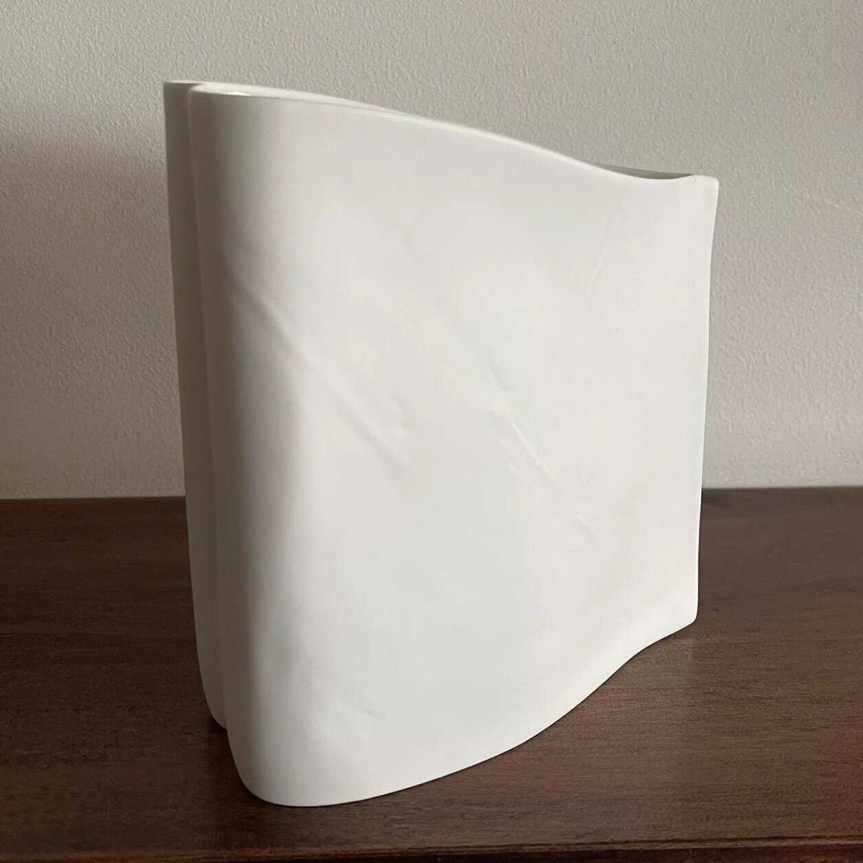 Vintage Rosenthal Studio Line Germany White Porcelain 6” Vase