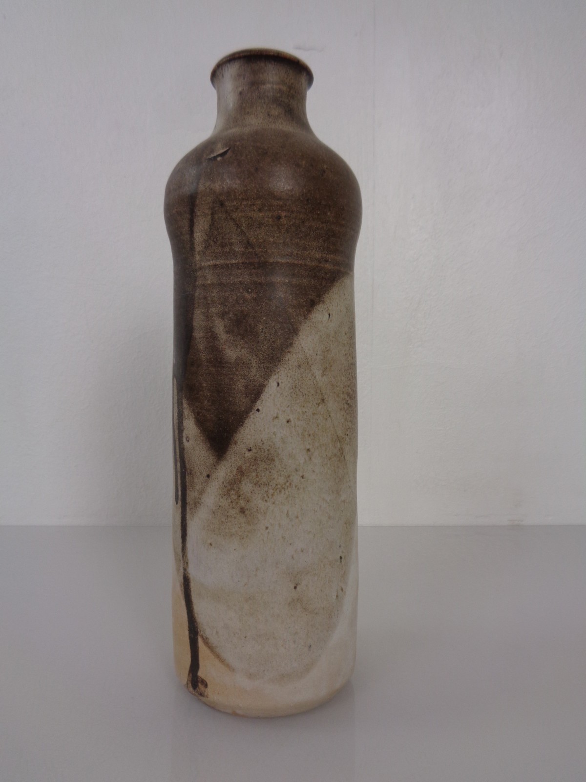 Vintage S.B. Signed Handcrafted Ceramic Studio Vase 1960-1969