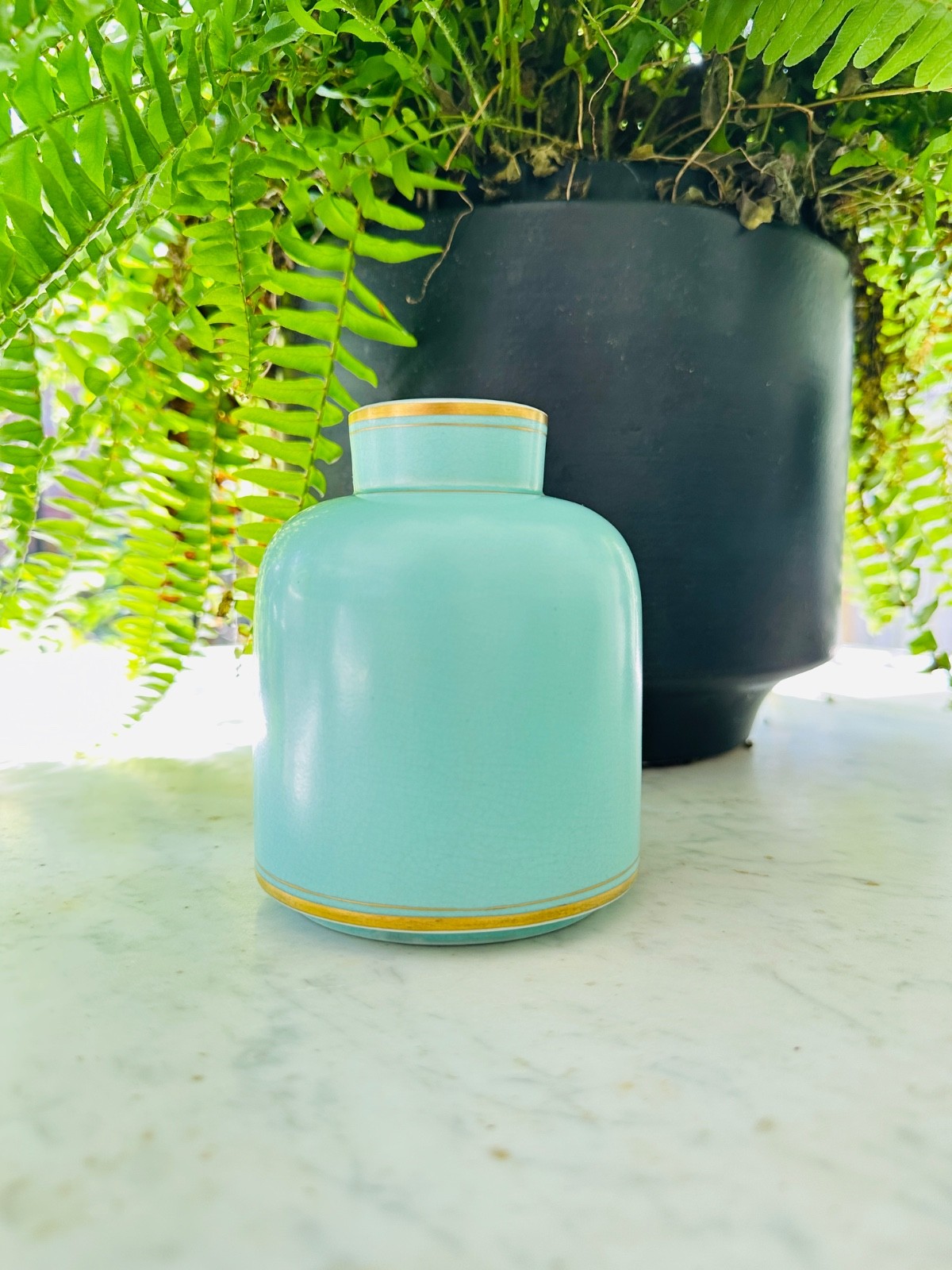 Vintage Wilhelm Kåge “Tiara” Vase Designed For Gustavsberg