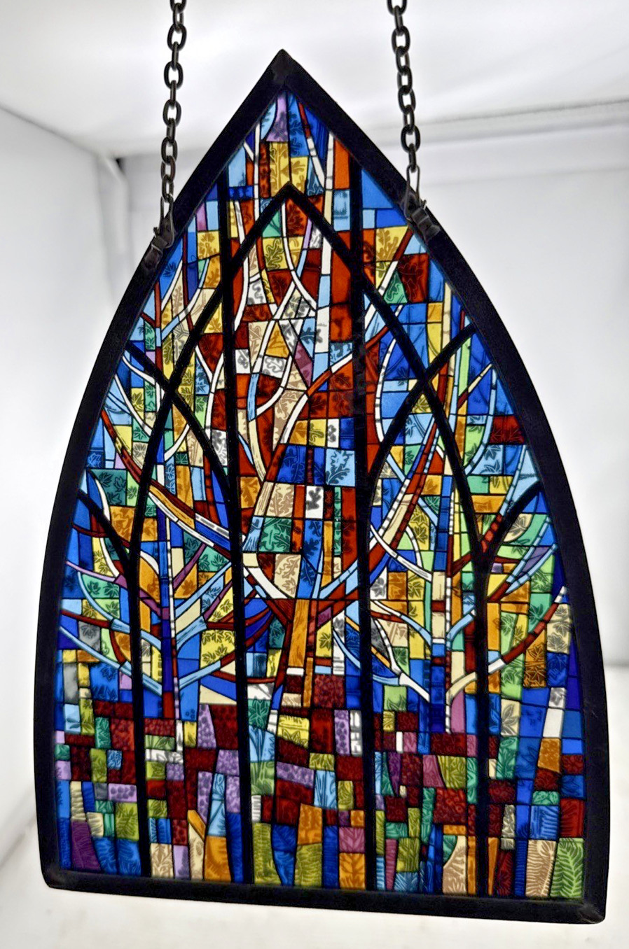 GLASSMASTERS Stained Glass Suncatcher Ida Cason Callaway Memorial Chapel Window