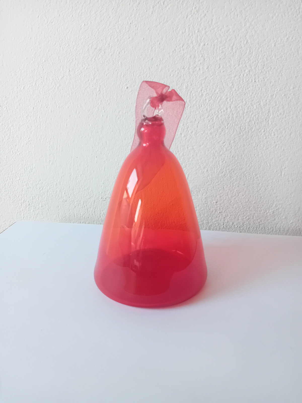 Murano Glass Christmas Ball Decoration 13 Cm Ø 8 Cm
