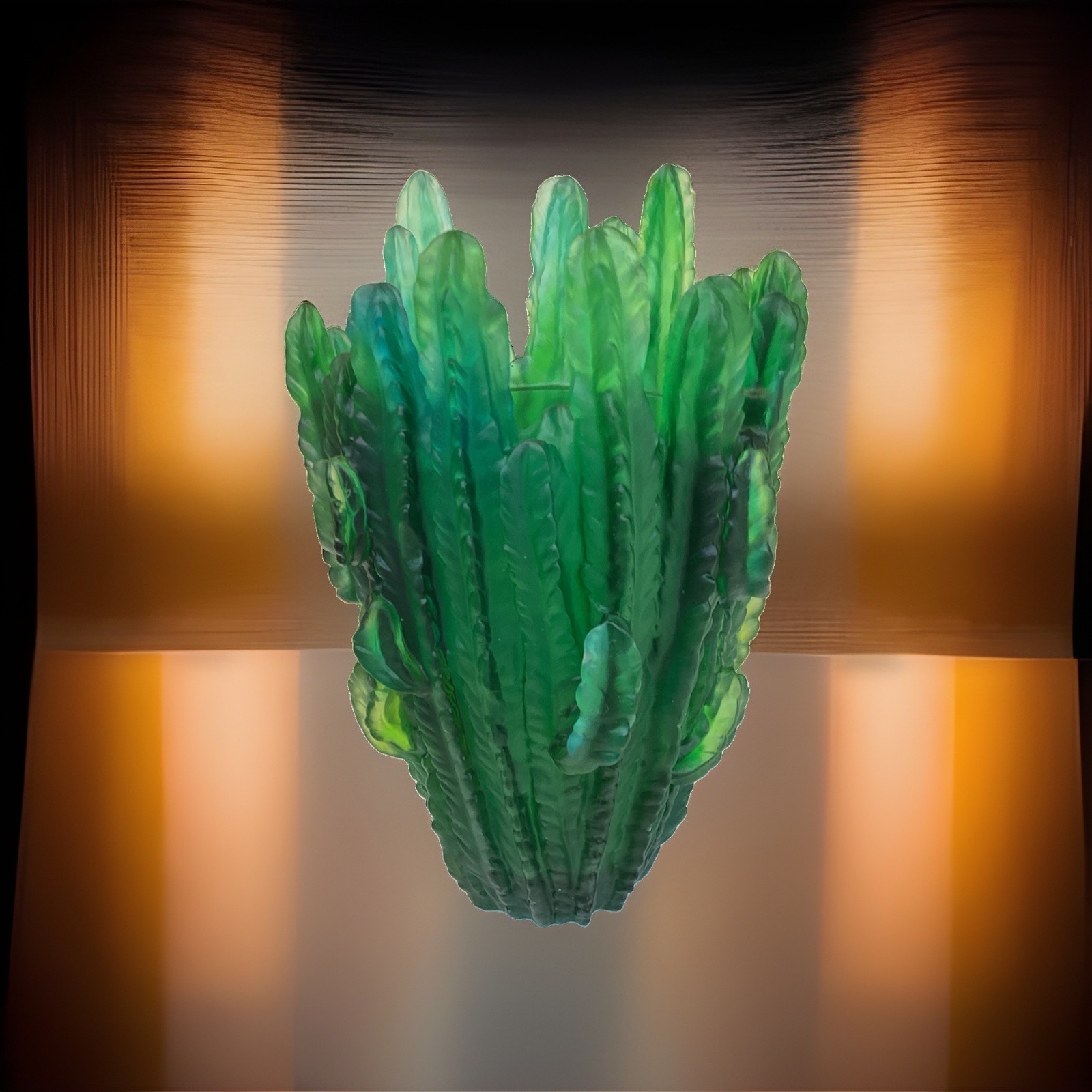 daum france crystal vase
