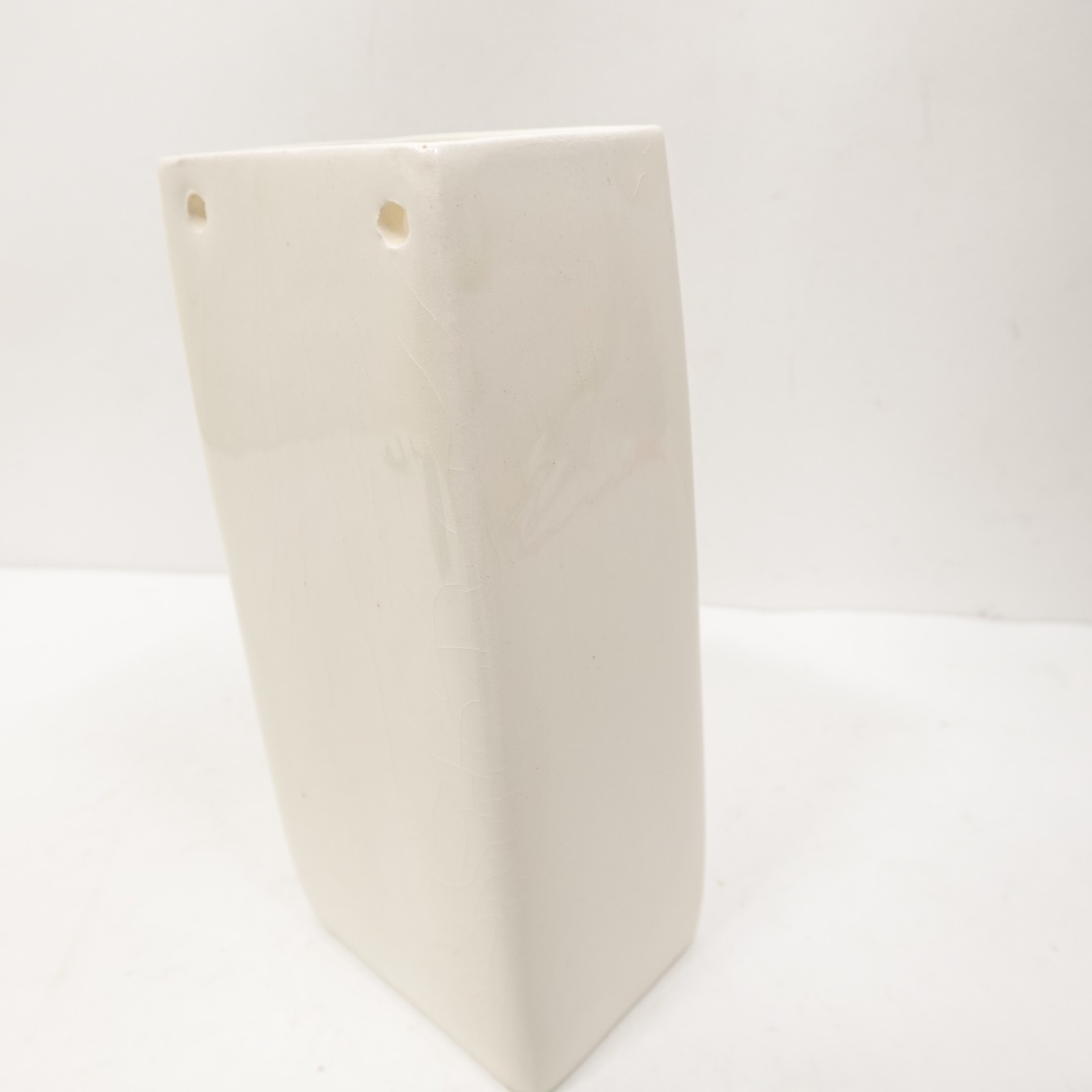 Vintage Arbee Studio Seattle Ceramic Wall Pocket Vase Pinecone Design 8”