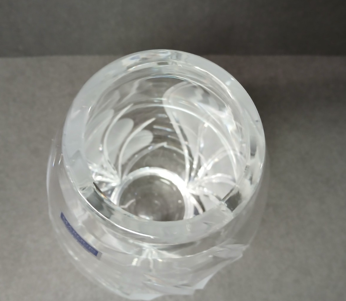 Waterford Marquis Flower Vase Coventry Pattern / Petals 8 1/4″ (WATCOV)