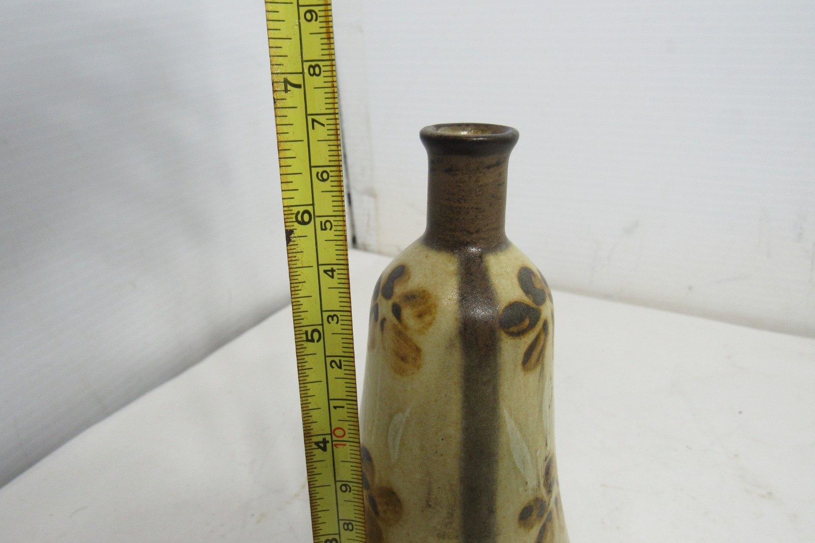 Studio Art Hand Made 6.75″ Tall Bud Vase Floral Design