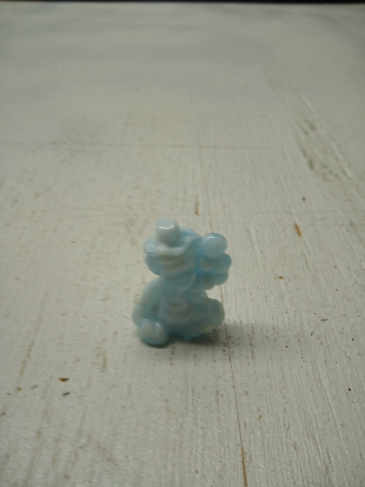 MIB MOSSER GLASS 1-5/8″ “PEE WEE”THE BALLOON CLOWN GLASS