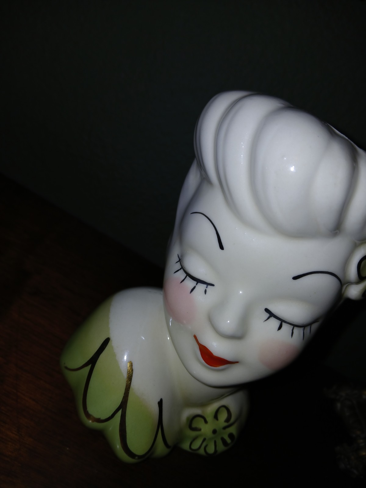 Vintage 1950’s Lady Head Vase