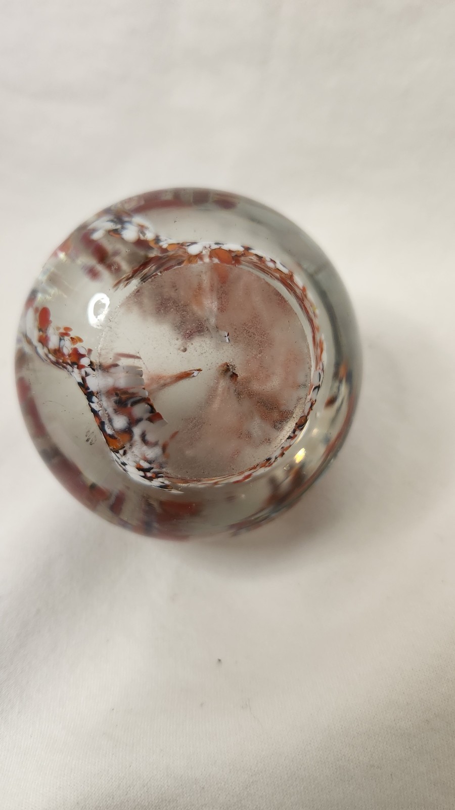 Lot of 3 Art Glass Paperweights Desk Shelf Decor Collectibles