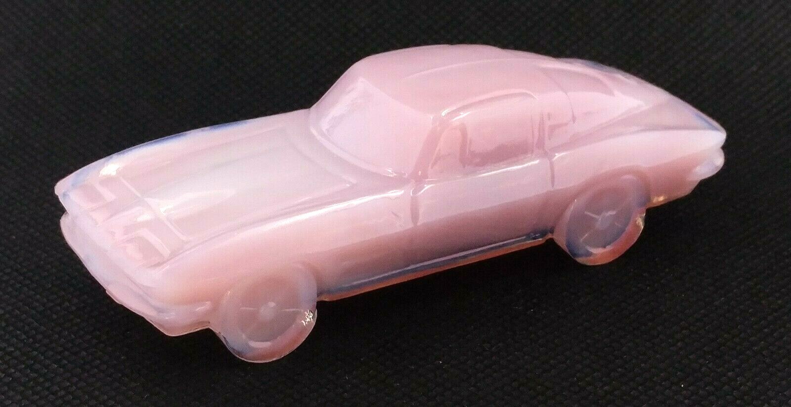 Boyd Sportscar #25 SALMON Pink Glass – 1963 Chevrolet Corvette Chevy ‘Vette Car