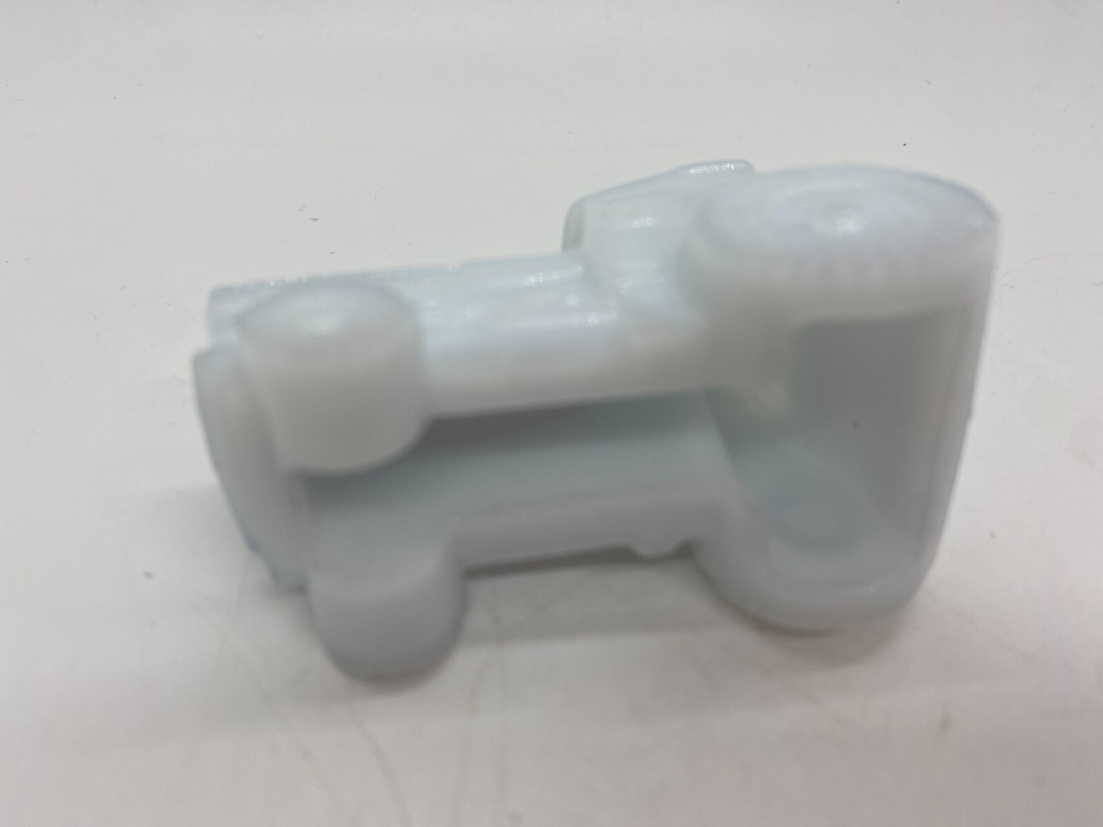 Boyd Glass Tractor White Milk Glass H6