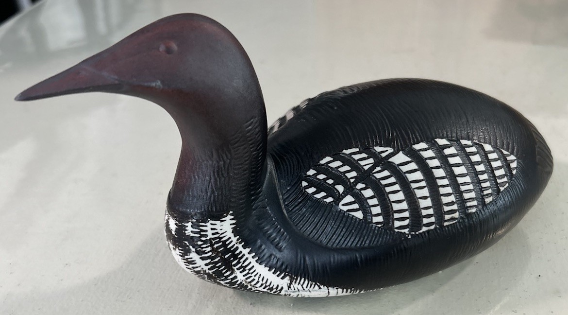 Gustavsberg Paul Hoff Figure Loom Lom Duck Mid Century Sweden Ceramic Pottery