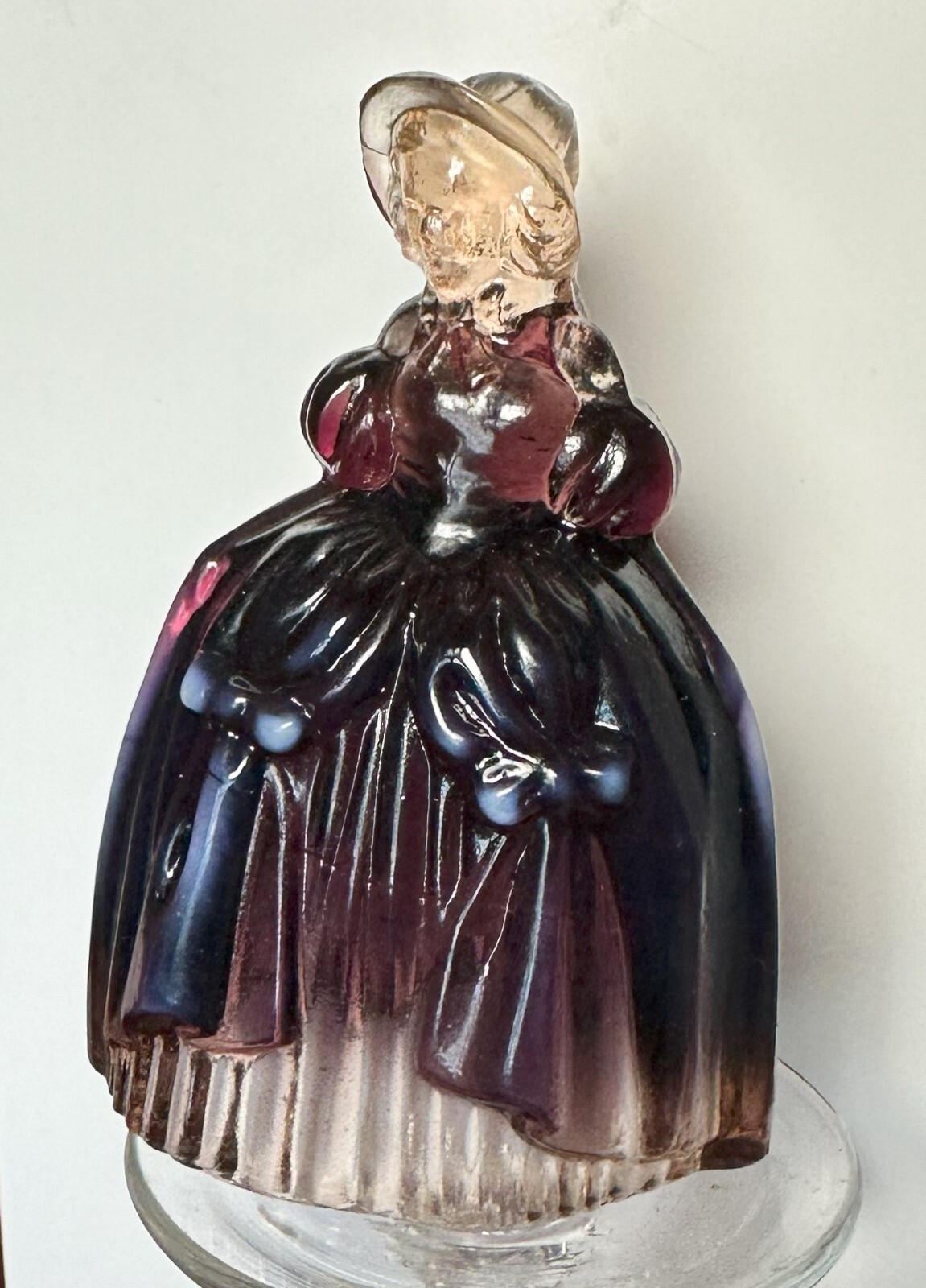Boyd Glass Marguerite Doll Cranberry 2002