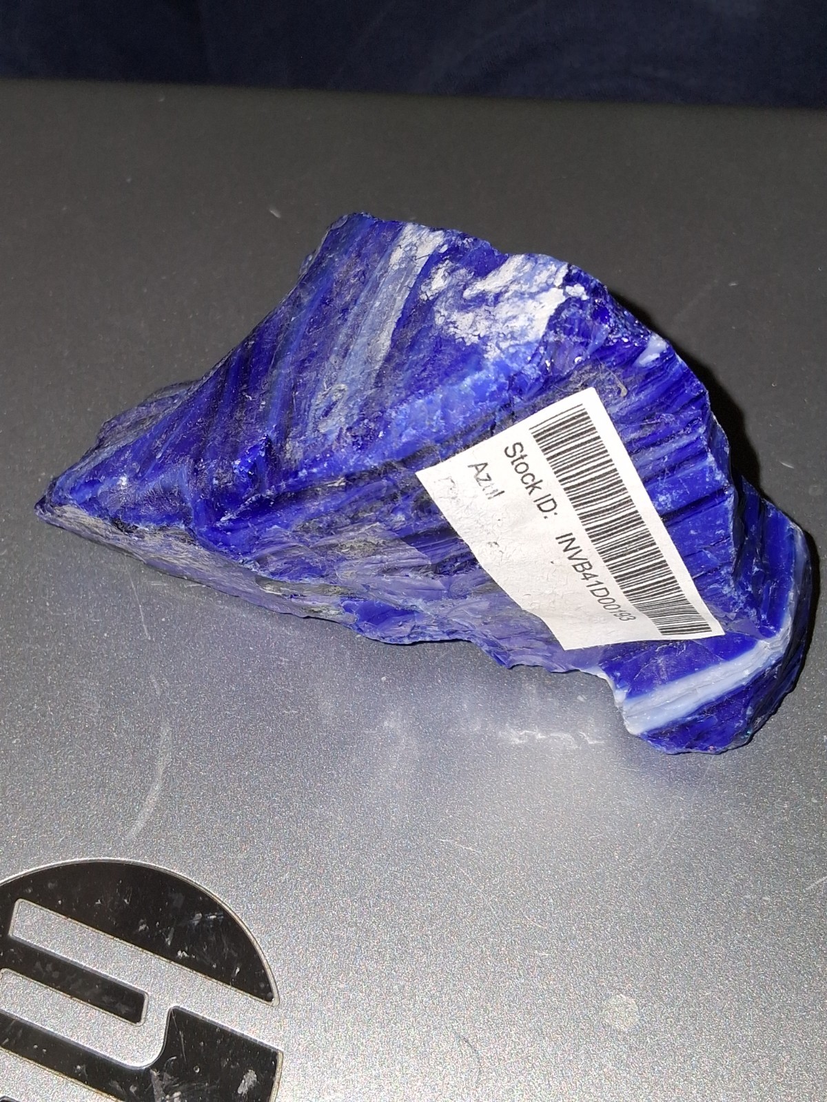 1 Fenton Uranium Slag Glass Cullet 8 oz From Fenton in VA 3″ Glows AZUL Chunk