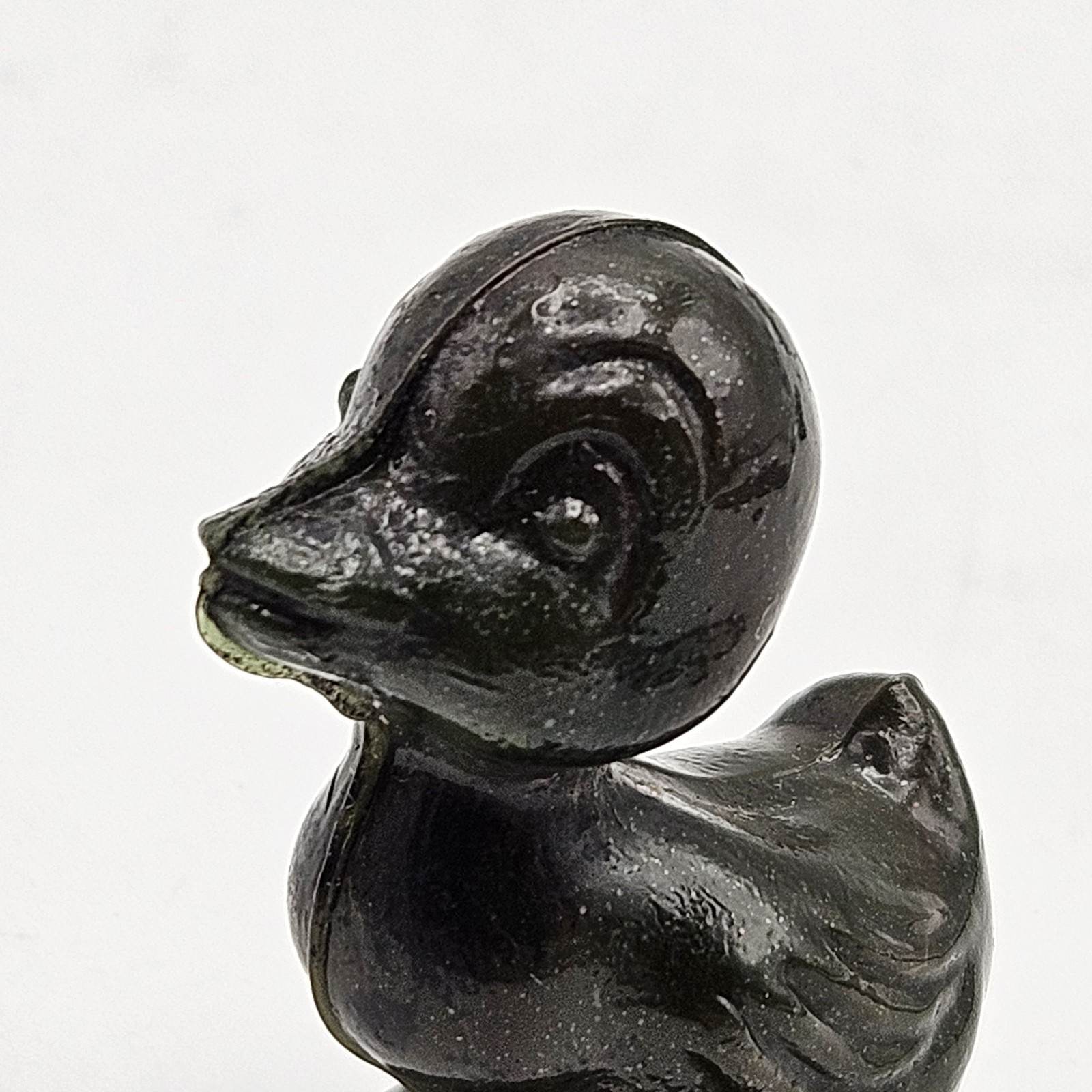 Boyds Glass ~ Debbie Duck Duckling ~ English Yew #9