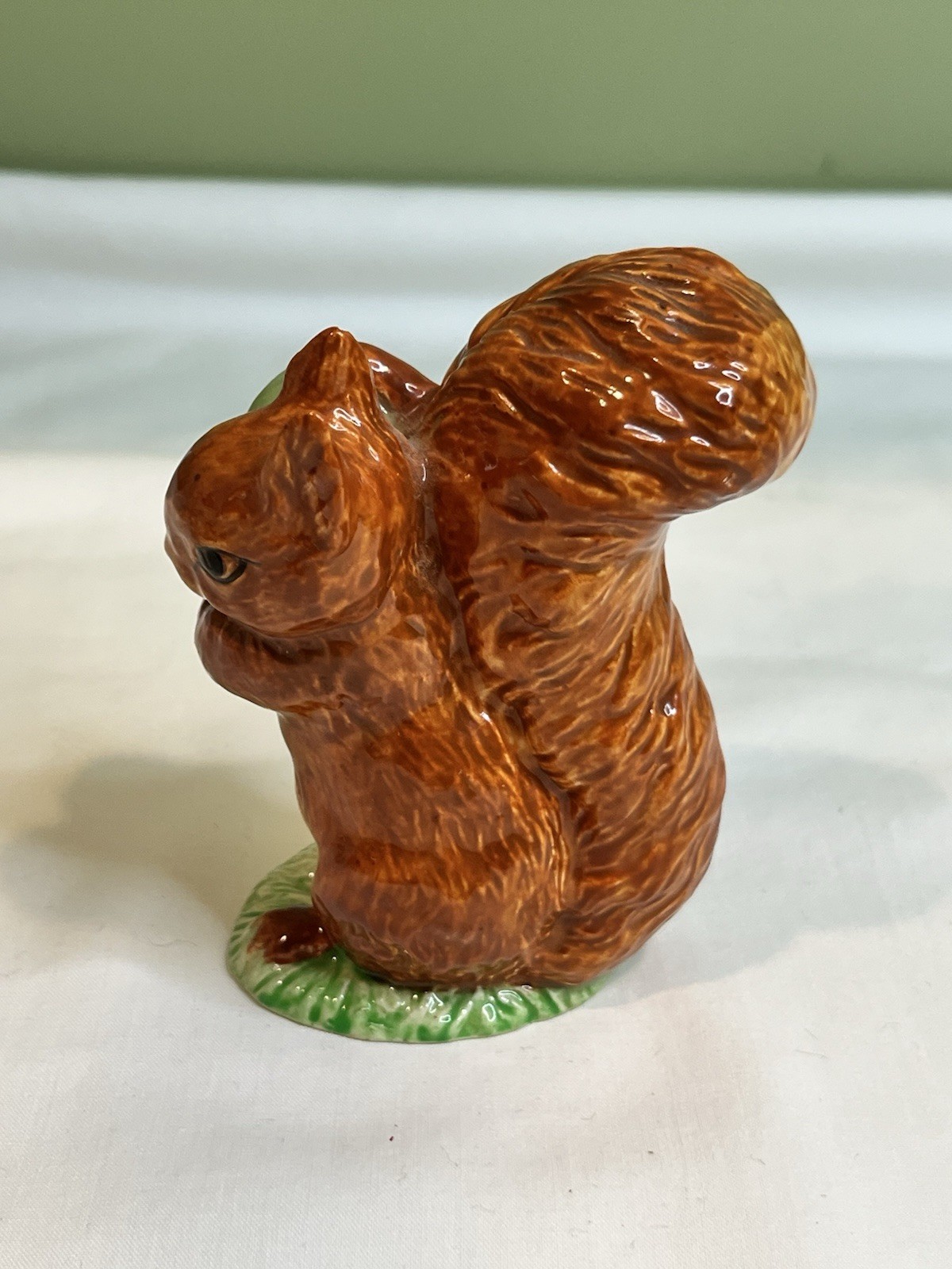 Beatrix Potter Squirrel Nutkin Figurine 1981 Beswick England F. Warne + Box