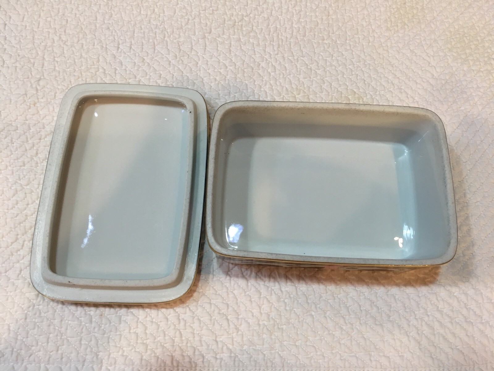 Herend Bonbon / Covered Box 5.5″ L – Macao (MAC) Rare