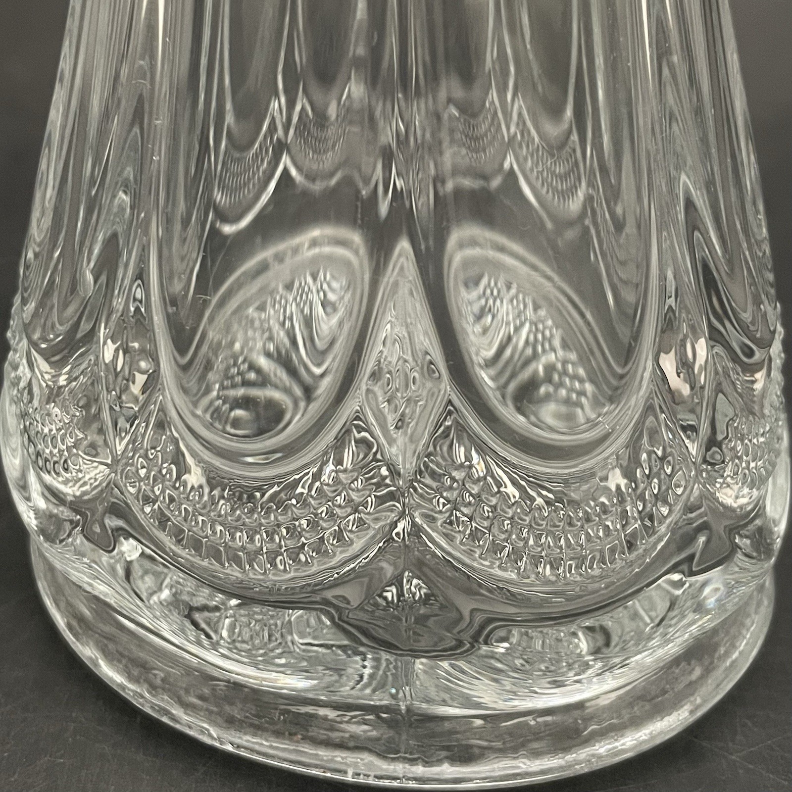 U.S. Glass aka Galloway EAPG 15086 Mirror Plate Glass Vase 1904 Made in USA 12″t