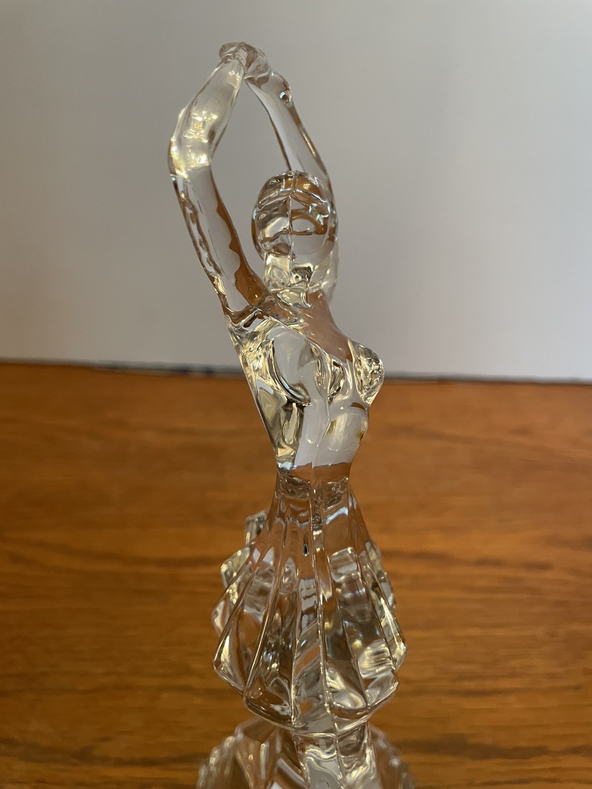 RCR Royal Crystal Rock 24% Lead Crystal Ballerina Figurine Trophy Base – Italy