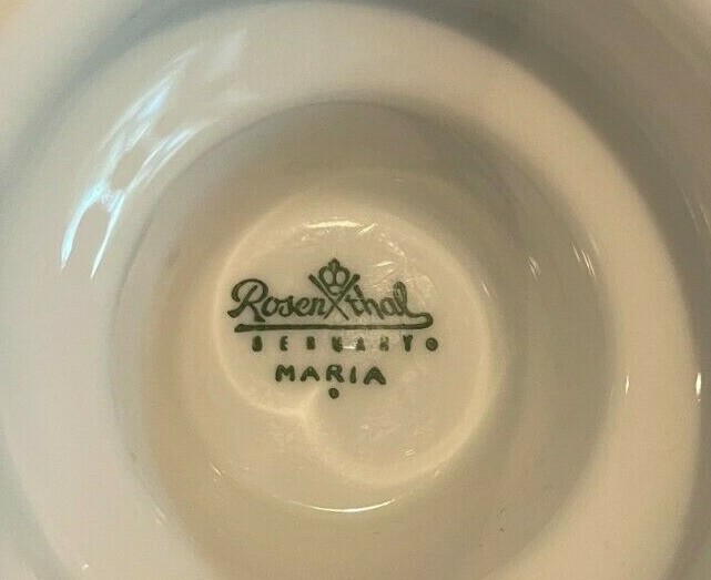 Rosenthal Continental Maria White Art Nouveau Goblet Vase