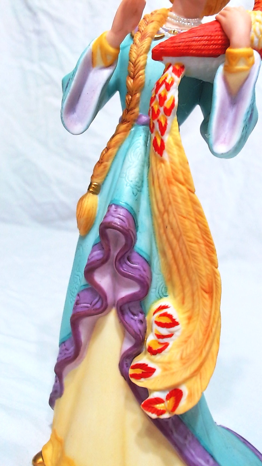 1992 LENOX “PRINCESS & THE FIREBIRD” LTD ED. #2 OF 80 FIGURINE 8-3/4″, TAIWAN