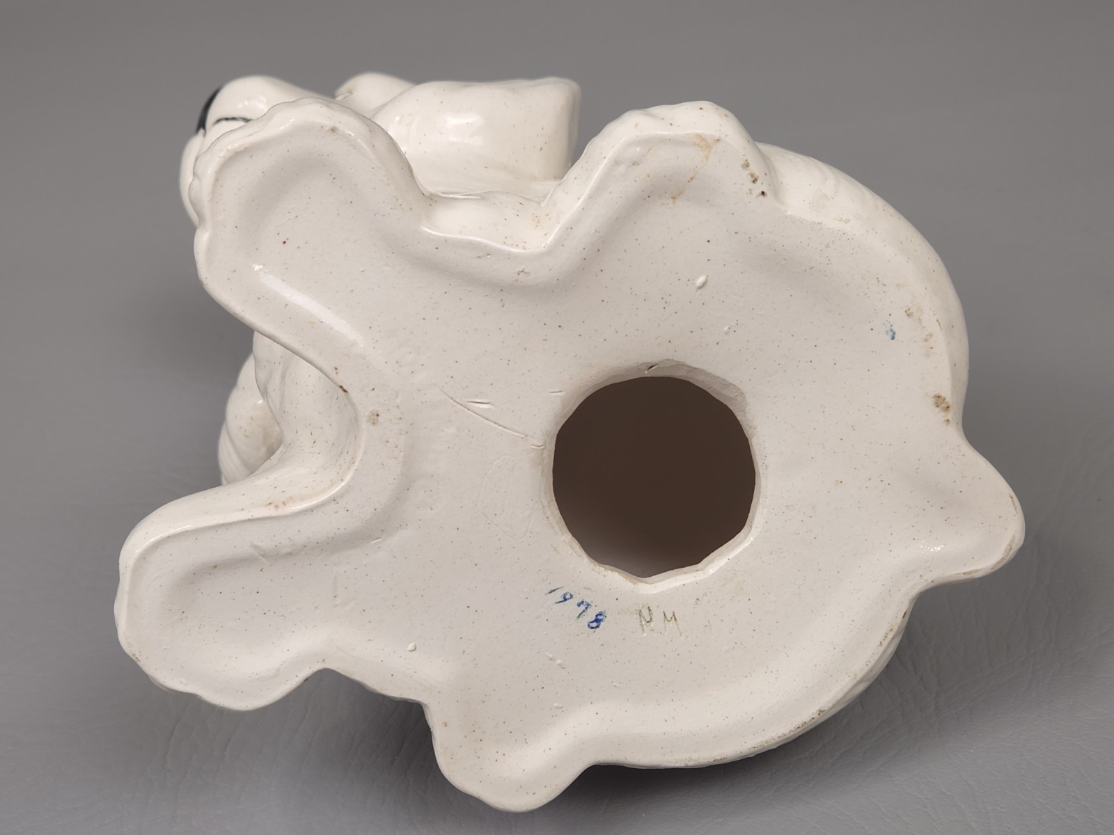 VTG 70s Ceramic Cocker Spaniel Dog Puppy 8″ Figurine HOLLAND MOLD White