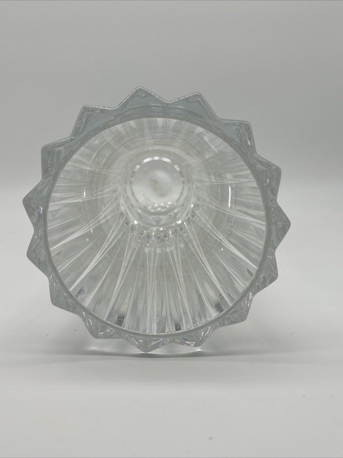 MIKASA “RAINIER” PATTERN 10 3/4″ VASE Heavy Lead Crystal Wedding