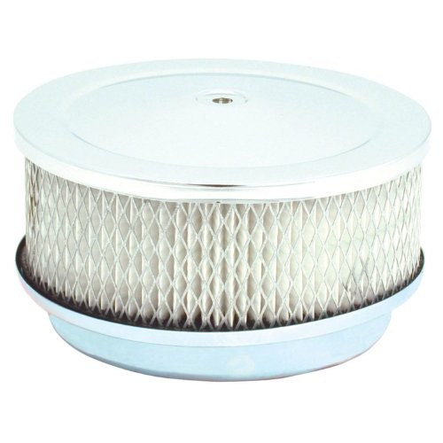 Performance (4780) 6-3/8″ x 2-1/2″ Chrome Air Cleaner