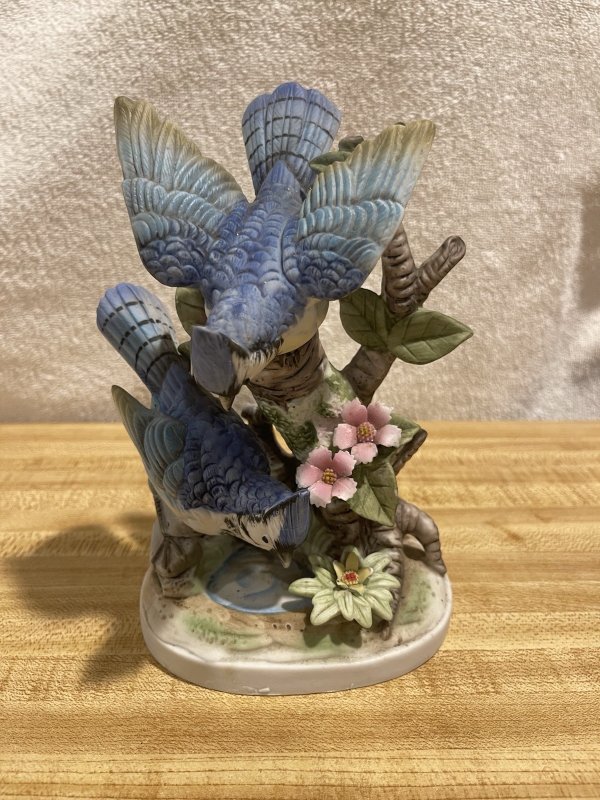 Vintage Bird Figurine Lot of 11 – Norleans Blue Jays, Enesco 1976, Lefton Finch