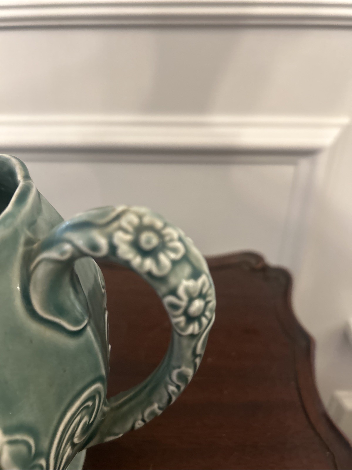Vintage Blue Ridge Southern Pottery Vase In The Grace Or Martha Pattern