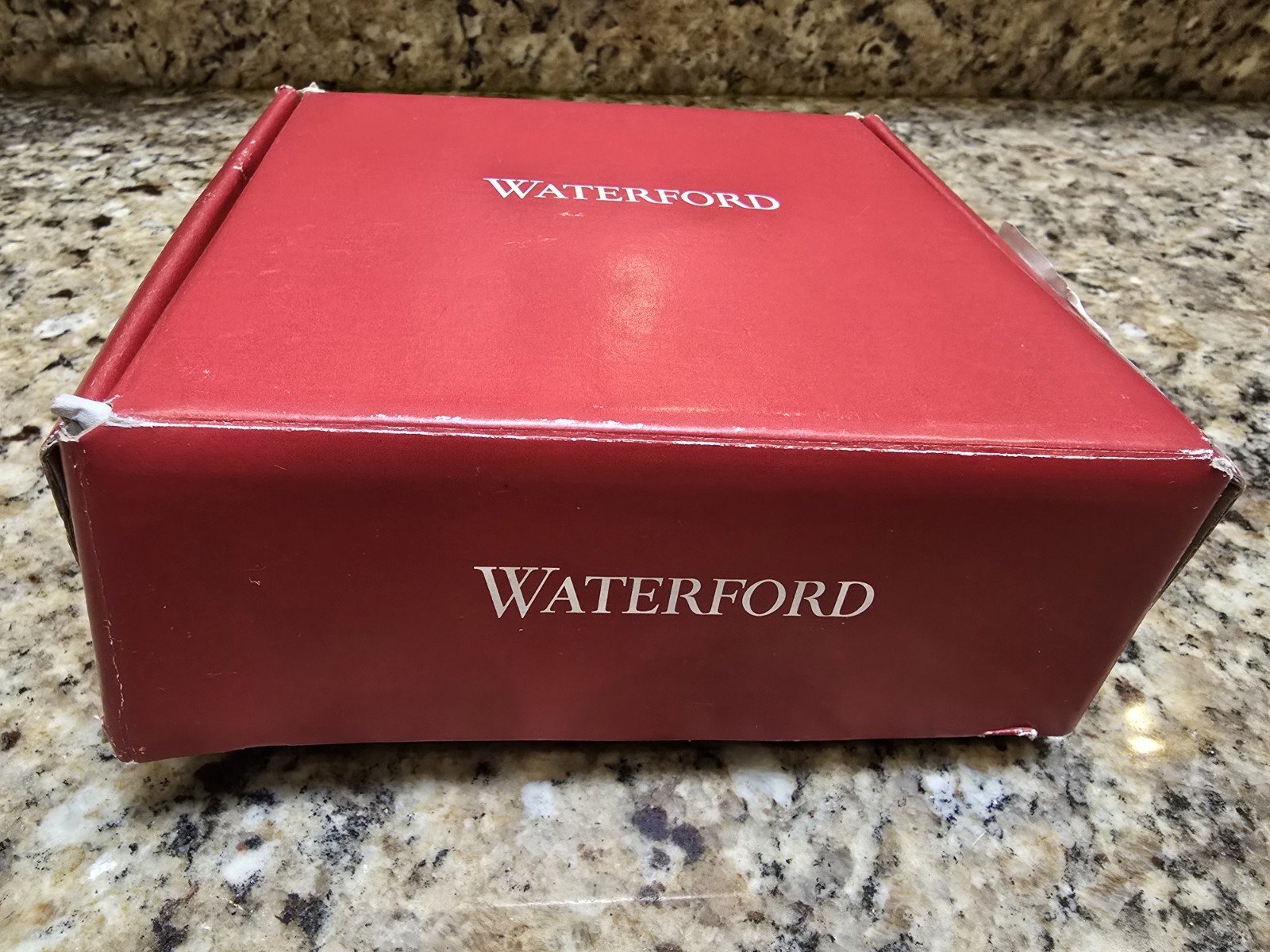 WATERFORD Snowstar Snow Star Crystal Christmas Ornament 1052540 MINT CONDITION