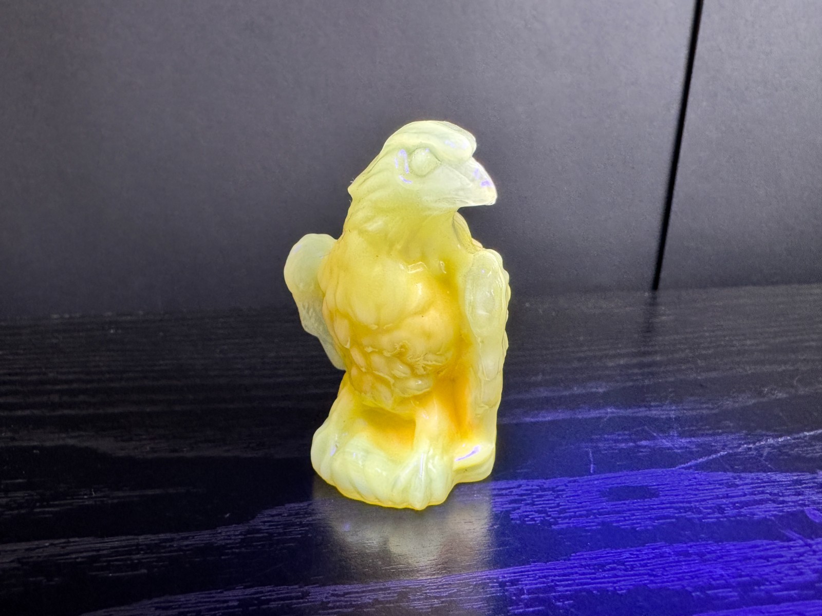 Cadmium Glass Boyd Bernie the Eagle in Banana Cream 25th November 1994 Yellow