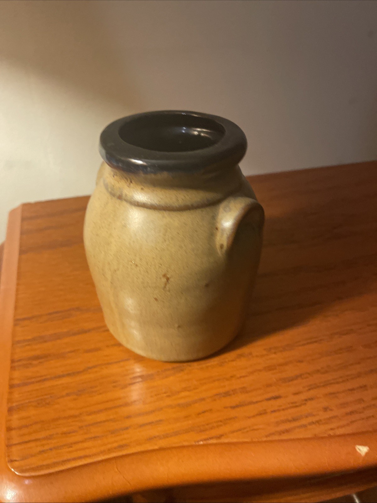 Studio Pottery 4.5 Inches Shades Of Brown Vase, Southwest AZ