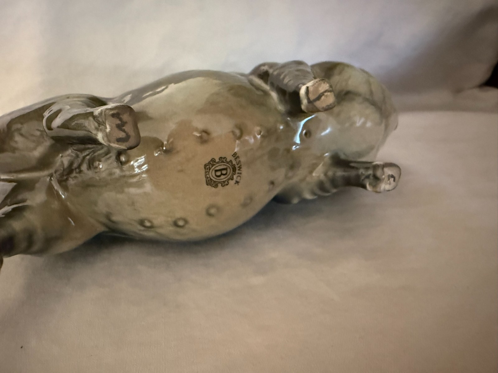 Beswick Gloucester PIG BOAR English Porcelain Figurine