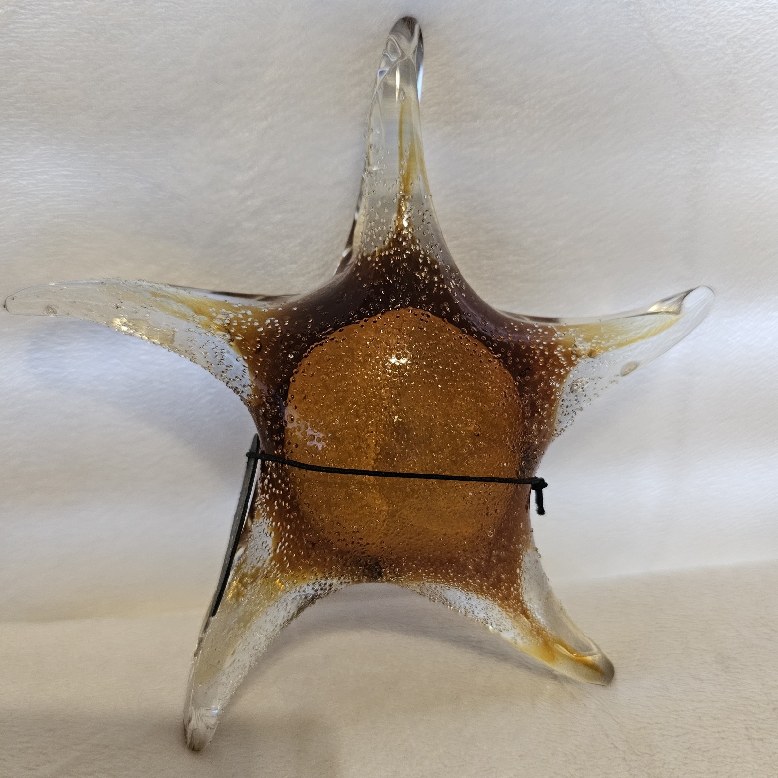Starfish Blown Glass Paperweight NWT No Box Approx. 6.5 In Diameter
