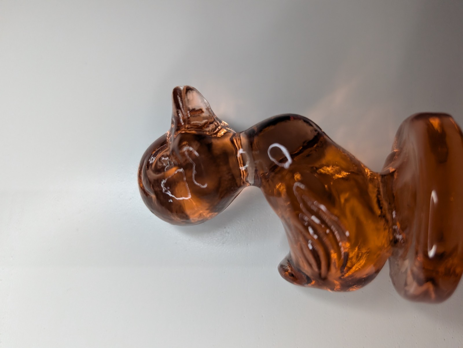 Debbie The Duck Light Rose Boyd Art Glass