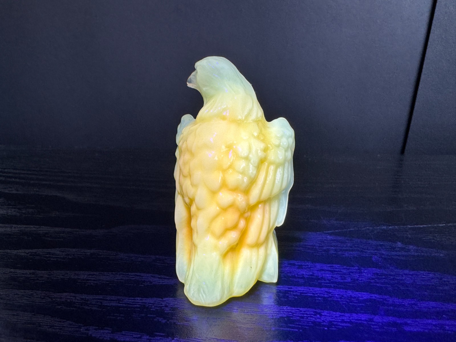 Cadmium Glass Boyd Bernie the Eagle in Banana Cream 25th November 1994 Yellow