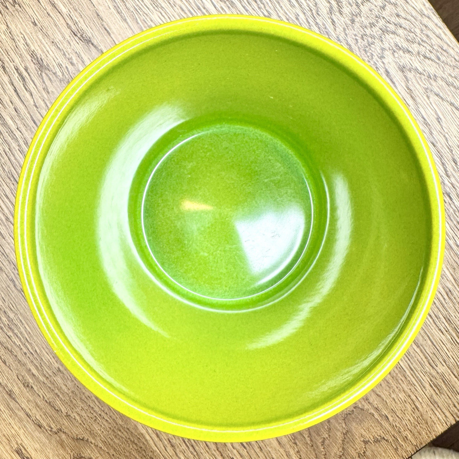 Vintage Scheurich Germany Planter Pot Green Ombre Retro 808-13 Mid Century MCM