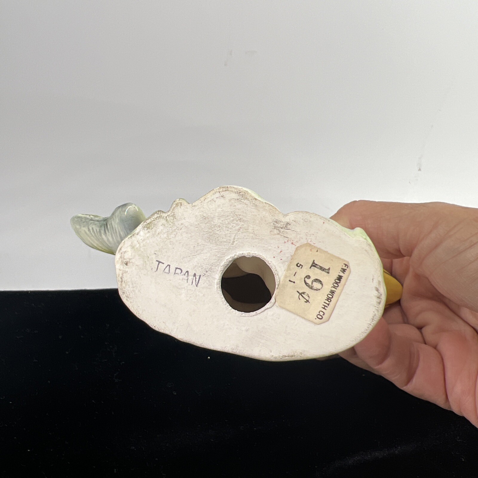 Vintage Atlantic Salmon Fish Figure Japan Sticker Ceramic
