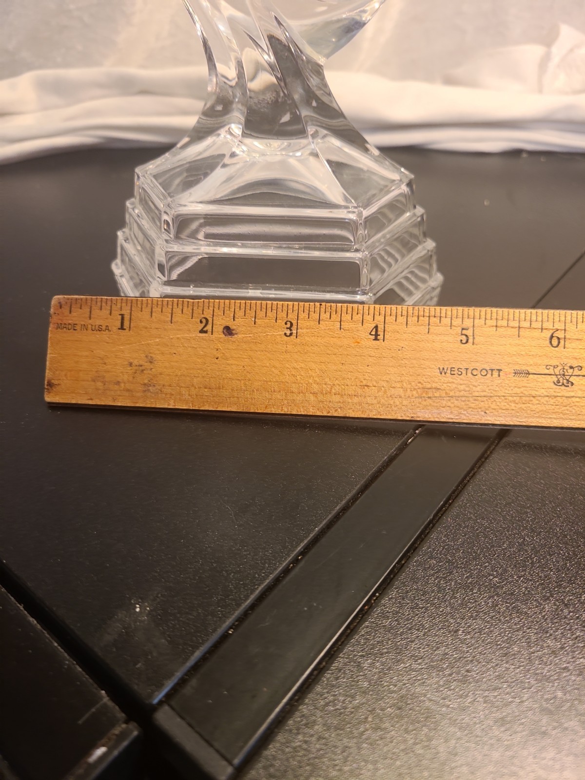 RCR Royal Crystal Rock CRYSTAL Dancer Dance Figurine Trophy