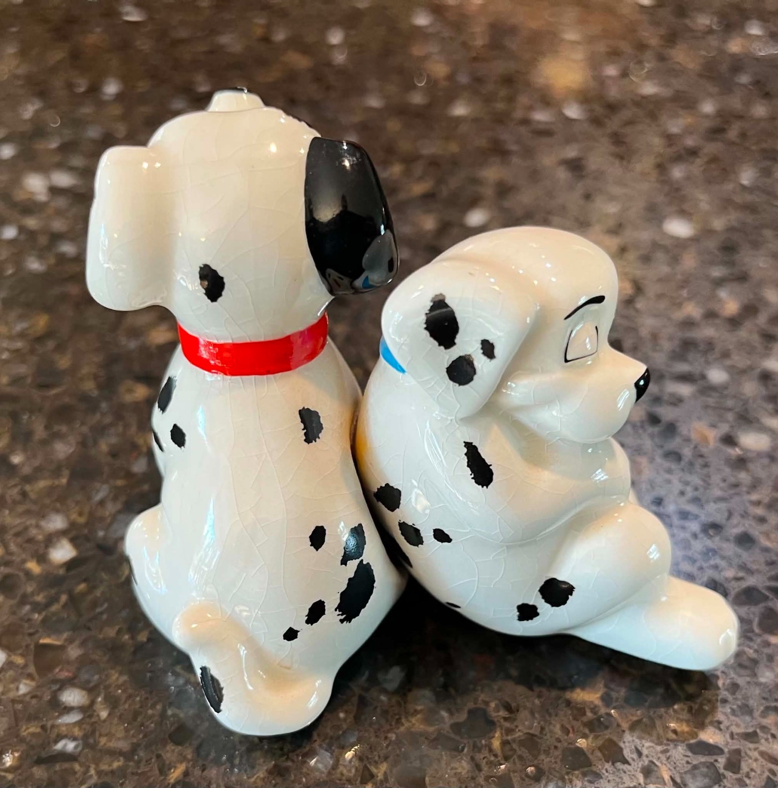 101 Dalmatian Ceramic Dog Figurine . 3×3″