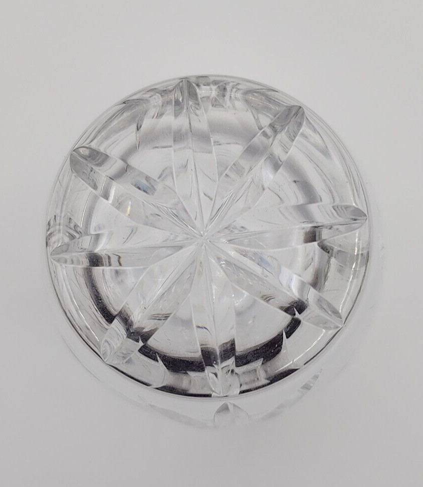American Cut Eleanor Vase 5 7/8″ Tall x Roughly 4 1/2″ Wide -Opening 3″ Diameter