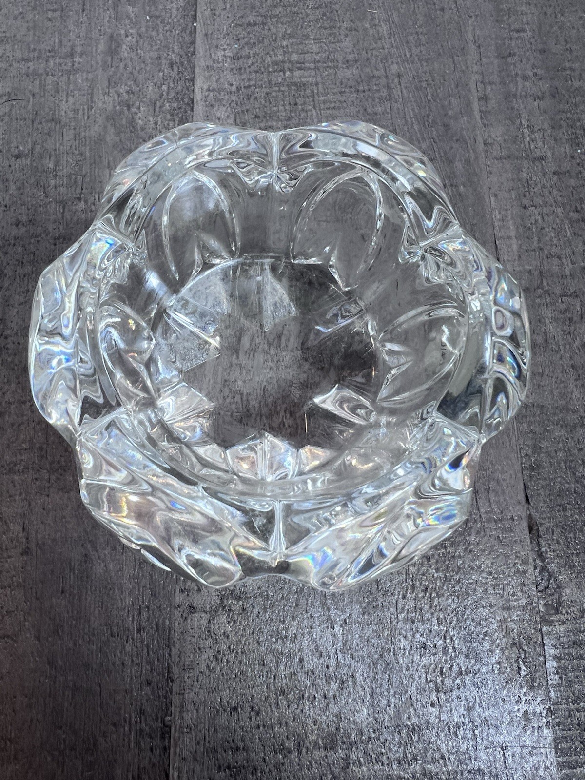 Waterford Irish Full Lead Crystal Attendants Votive Tea Light Candle Holder