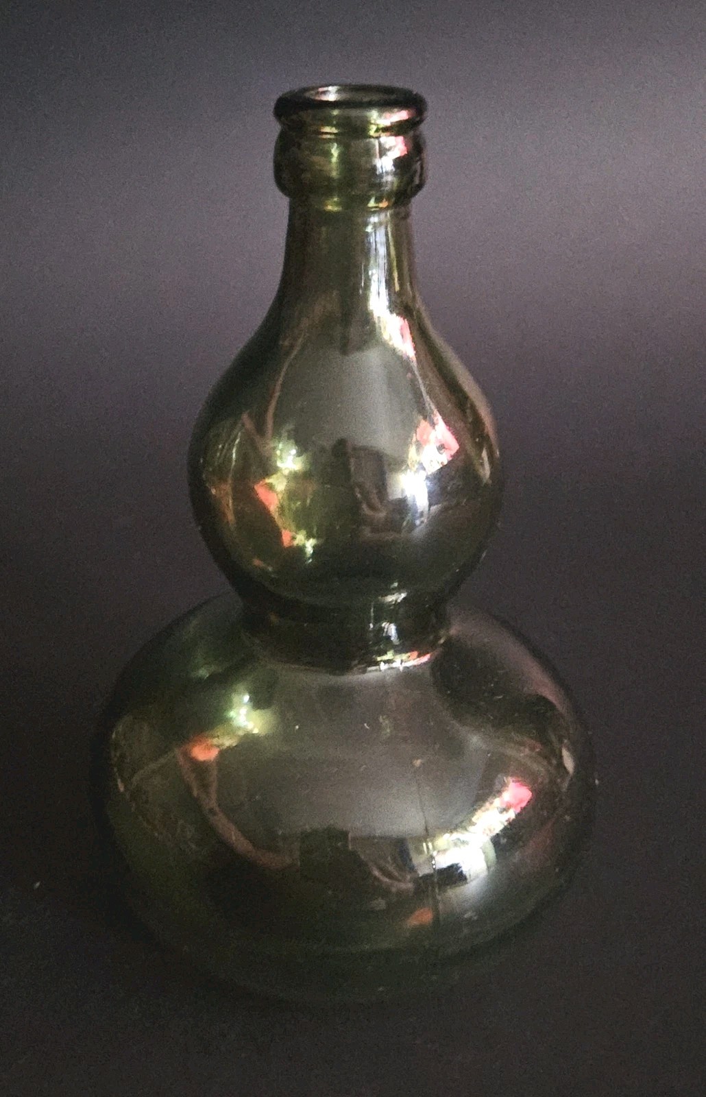 Art Glass Vase Lot 5 Hand Blown Multi Color (I) Pressed Glass 6 Total Vintage